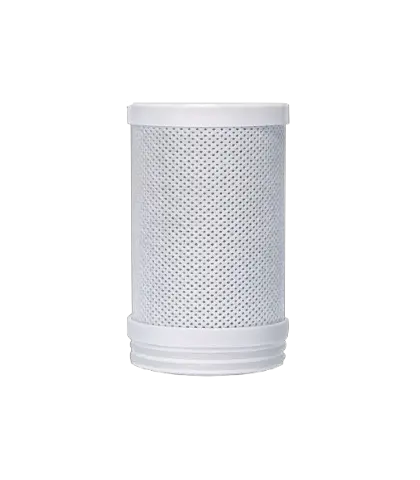 Replacement filter for the innovative faucet filter 80% less plastic.